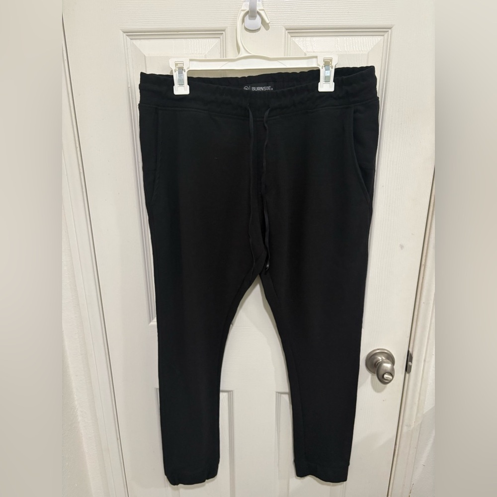 Burnside Black Sweatpants Joggers for Men